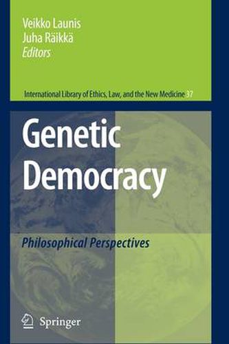 Cover image for Genetic Democracy: Philosophical Perspectives