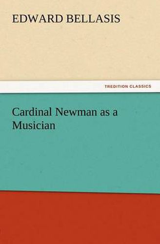 Cover image for Cardinal Newman as a Musician