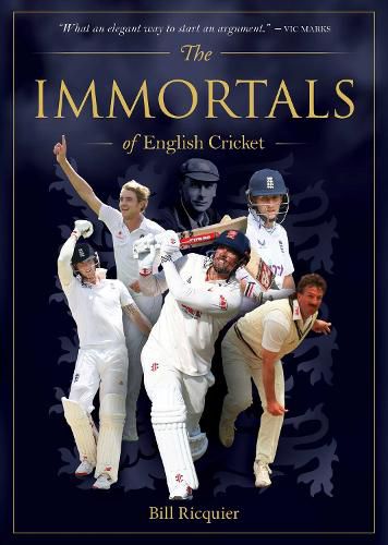 Cover image for Immortals of English Cricket