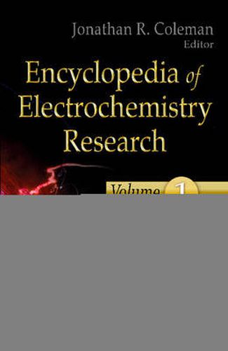 Cover image for Encyclopedia of Electrochemistry Research: 3 Volume Set