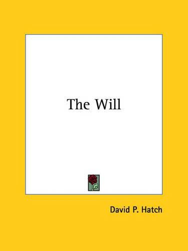 Cover image for The Will