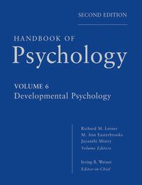 Cover image for Handbook of Psychology: Developmental Psychology