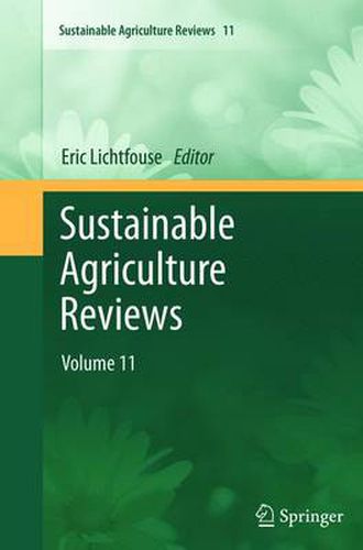 Cover image for Sustainable Agriculture Reviews: Volume 11