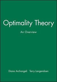 Cover image for Optimality Theory