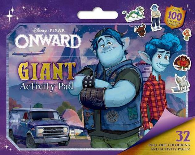 Cover image for Onward: Giant Activity Pad (Disney-Pixar)