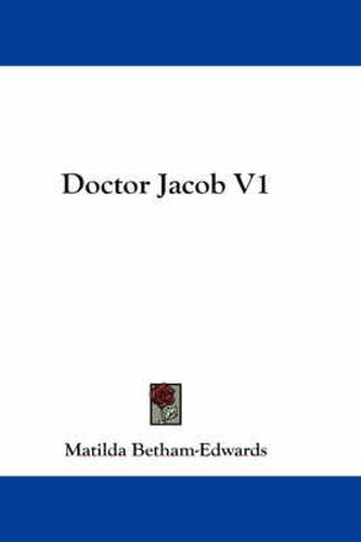Cover image for Doctor Jacob V1
