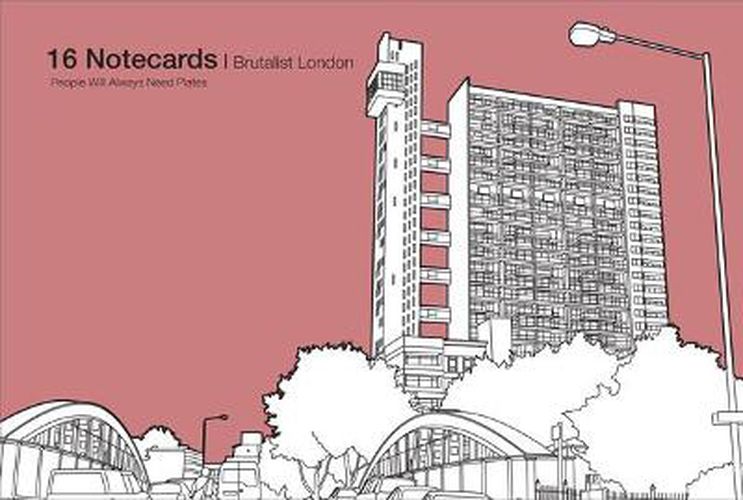 Cover image for Brutalist London - 16 Notecards