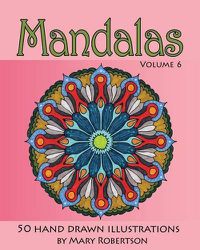 Cover image for Mandalas: 50 Hand Drawn Illustrations