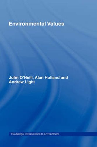 Cover image for Environmental Values