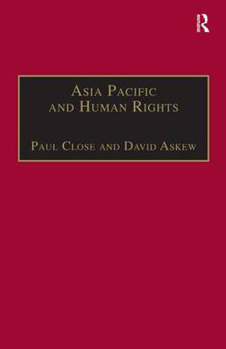 Cover image for Asia Pacific and Human Rights: A Global Political Economy Perspective