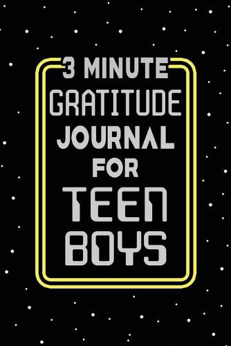 Cover image for 3 Minute Gratitude Journal for Teen Boys