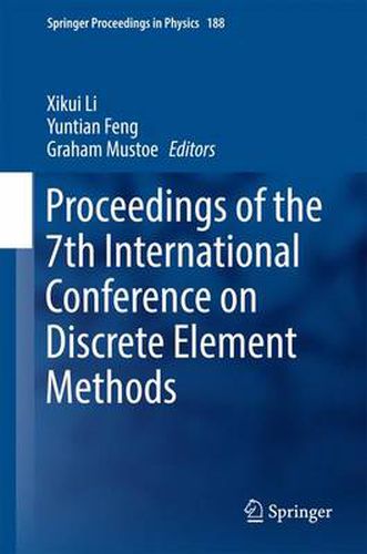 Cover image for Proceedings of the 7th International Conference on Discrete Element Methods