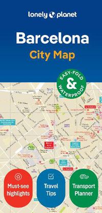 Cover image for Lonely Planet Barcelona City Map