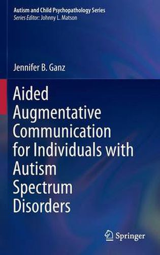 Cover image for Aided Augmentative Communication for Individuals with Autism Spectrum Disorders