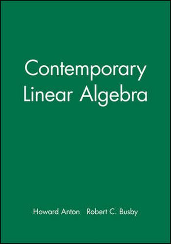 Cover image for Contemporary Linear Algebra