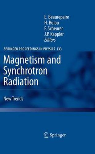 Cover image for Magnetism and Synchrotron Radiation: New Trends