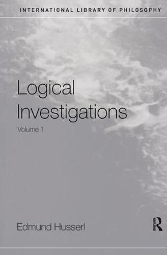 Cover image for Logical Investigations