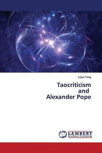 Cover image for Taocriticism and Alexander Pope