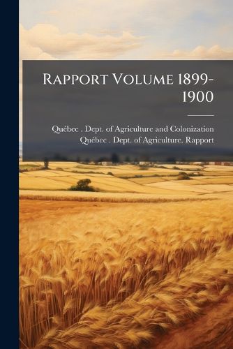 Cover image for Rapport Volume 1899-1900
