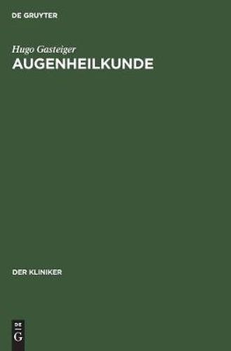 Cover image for Augenheilkunde