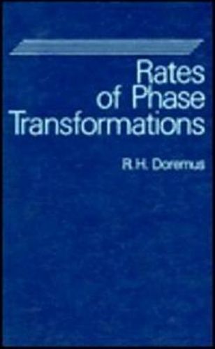 Cover image for Rates of Phase Transformations