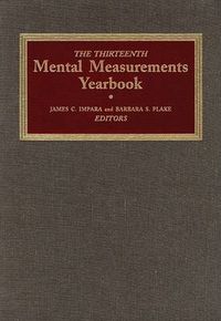 Cover image for The Thirteenth Mental Measurements Yearbook