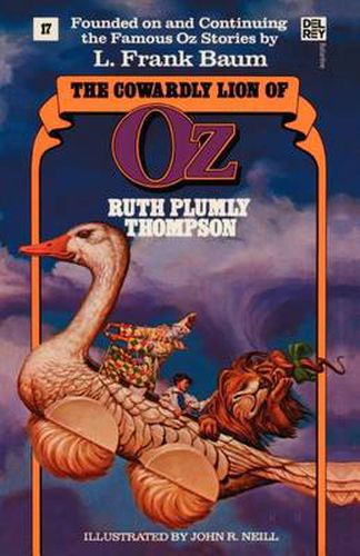 Cover image for The Cowardly Lion of Oz: The Wonderful Oz Books, #17