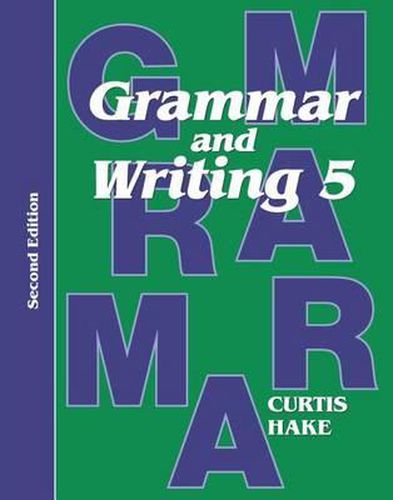 Cover image for Grammar & Writing Student Textbook Grade 5 2nd Edition 2014