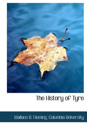 Cover image for The History of Tyre