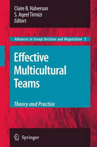 Cover image for Effective Multicultural Teams: Theory and Practice