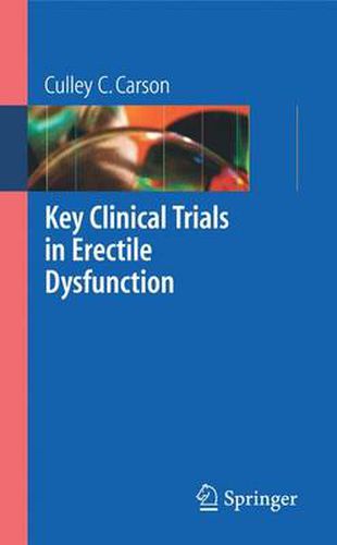 Cover image for Key Clinical Trials in Erectile Dysfunction