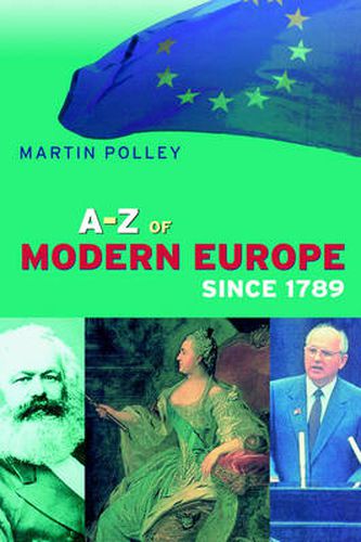 Cover image for An A-Z of Modern Europe Since 1789
