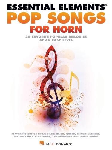 Cover image for Essential Elements Pop Songs for Horn