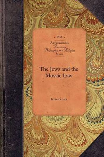 Cover image for The Jews and the Mosaic Law