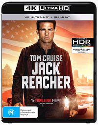 Cover image for Jack Reacher | Blu-ray + UHD