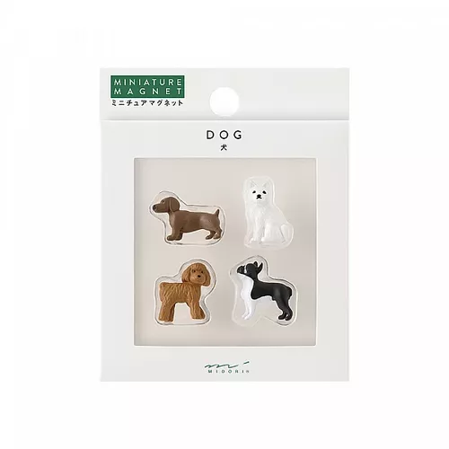 Cover image for Dog - Mini Magnet 4 Piece