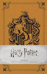 Cover image for Harry Potter: Hufflepuff Ruled Pocket Journal