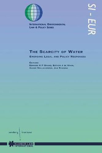 Cover image for The Scarcity of Water: Emerging Legal and Policy Responses