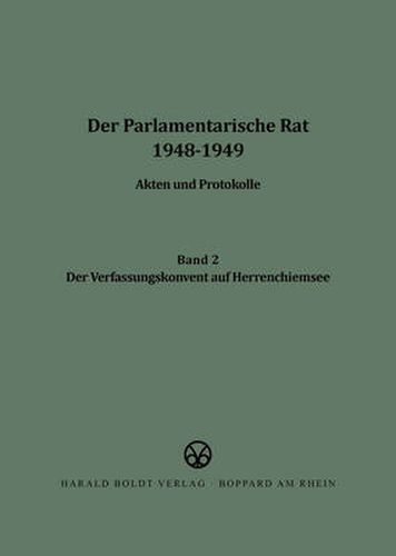 Cover image for Der Verfassungskonvent Auf Herrenchiemsee