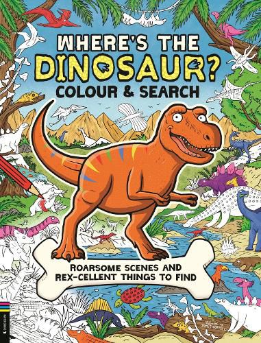 Cover image for Where's the Dinosaur? Colour and Search