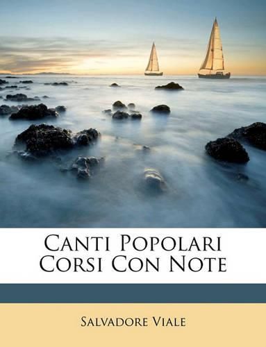 Cover image for Canti Popolari Corsi Con Note