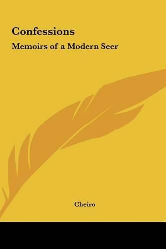 Cover image for Confessions: Memoirs of a Modern Seer