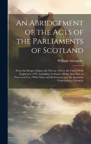 Cover image for An Abridgement of the Acts of the Parliaments of Scotland