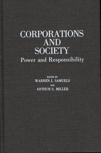 Cover image for Corporations and Society: Power and Responsibility