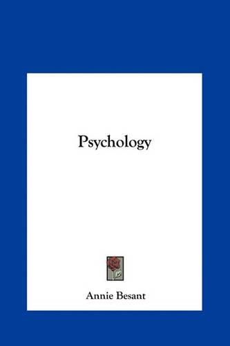 Cover image for Psychology