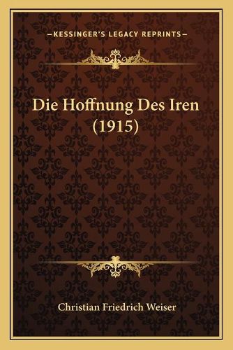 Cover image for Die Hoffnung Des Iren (1915)