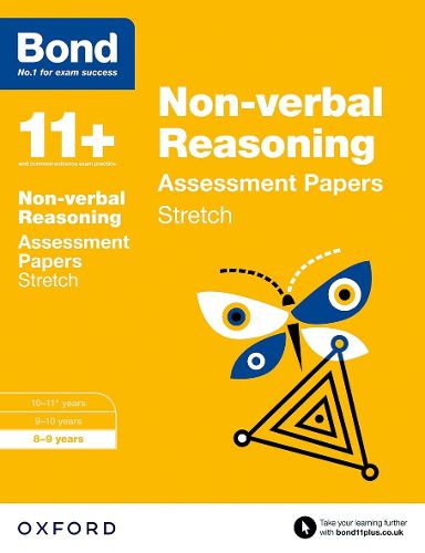 Cover image for Bond 11+: Non-verbal Reasoning: Stretch Papers: 8-9 years