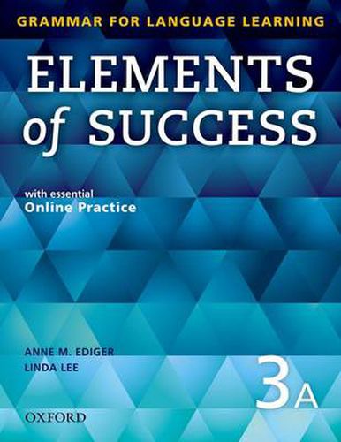 Cover image for Elements of Success: 3: Split Edition Student Book A with essential Online Practice