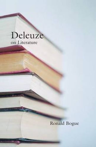 Cover image for Deleuze on Literature