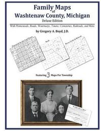 Cover image for Family Maps of Washtenaw County, Michigan